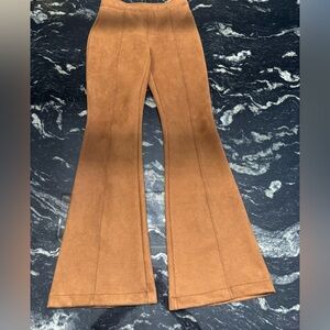 SPANX Tan Flare Pants